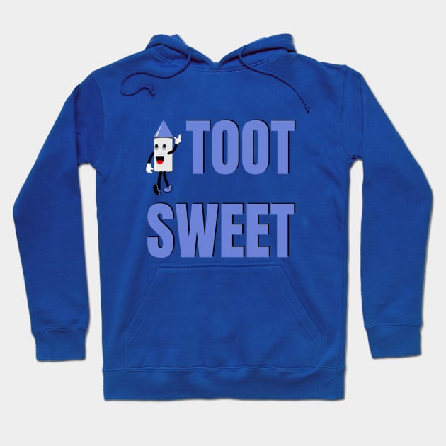 Toot sweet Hoodie by bluehair